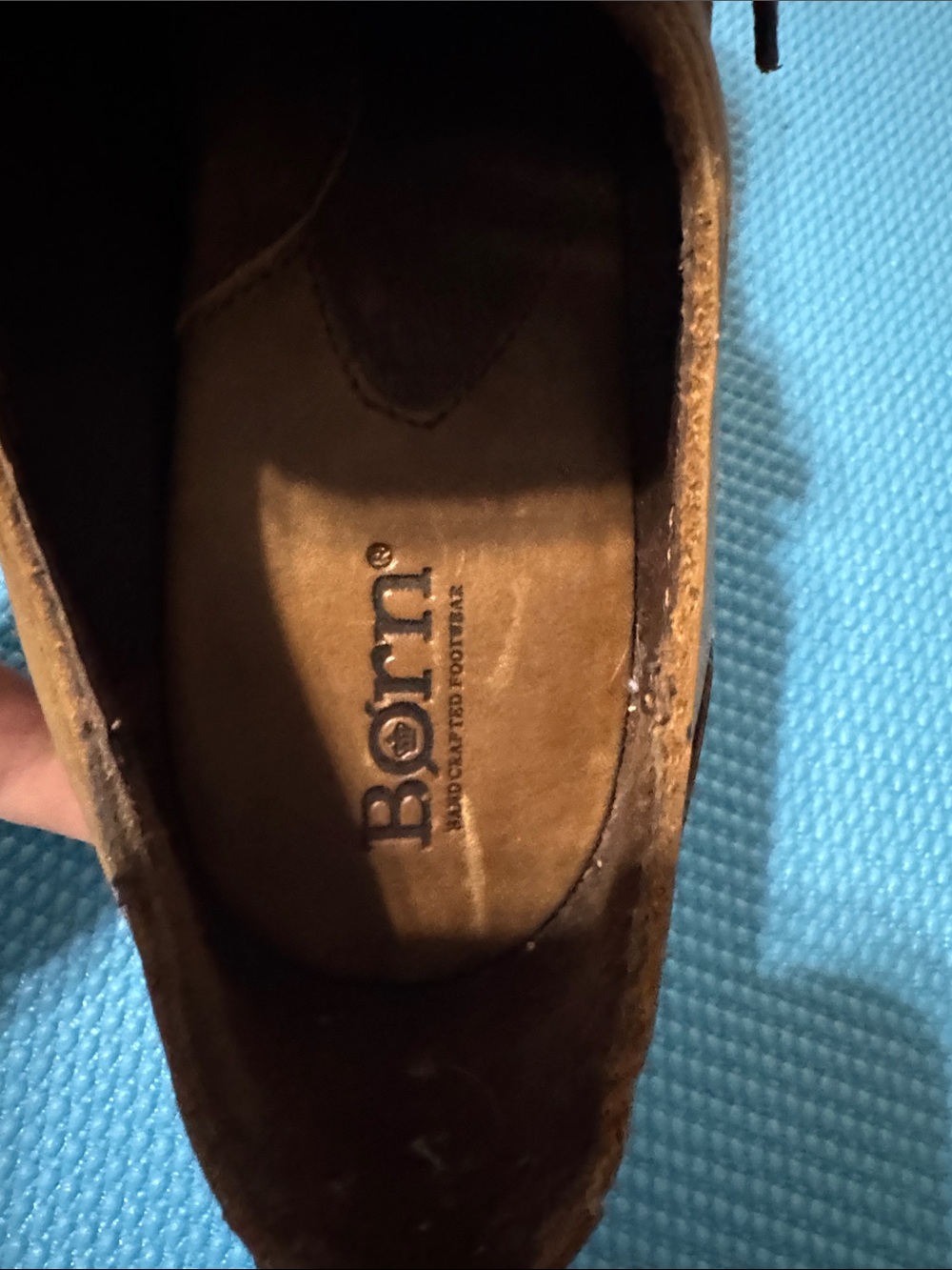 Born Brown Leather Slip-On Loafer for Women
